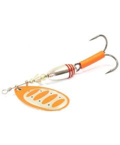 Блесна вращающаяся SAVAGE GEAR Rotex Spinner #4 11g S, Fluo Orange/Silver