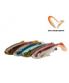Приманка мягкая SAVAGE GEAR 3D River Roach 14cm 28g Dark Water Mix 4шт