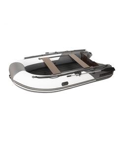 Лодка моторная килевая Лоцман М-330 НДНД белый/темно-серый