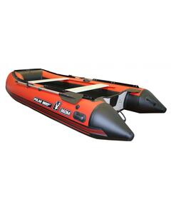 Надувная лодка Polar Bird 360M NEW Merlin Кречет (стеклокомпозит) черный/красный