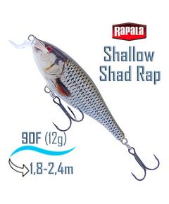 Воблер RAPALA Shallow Shad Rap 09, ROL