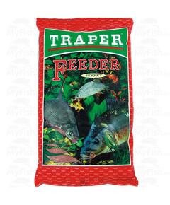Прикормка Traper SEKRET 1kg "Фидер" красный