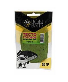 Lion Baits Тесто готовое для рыбалки "Укроп" 50гр