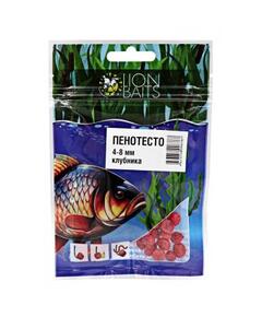 Lion Baits Пенотесто "Клубника" 4-8мм 10гр