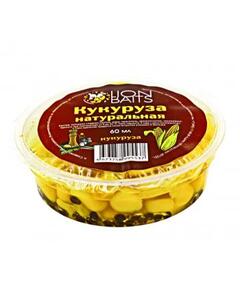 Lion baits Кукуруза натуральная в пластиковой банке (запайка) "Кукуруза" 60мл