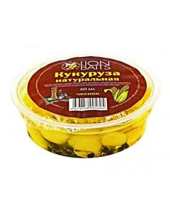 Lion baits Кукуруза натуральная в пластиковой банке (запайка) "Чеснок" 60мл