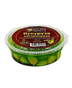 Lion baits Кукуруза натуральная в пластиковой банке (запайка) "Ананас" 60мл