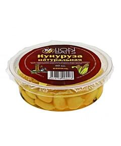 Lion baits Кукуруза натуральная в пластиковой банке (запайка) "Ваниль" 60мл