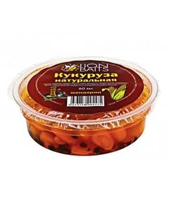 Lion baits Кукуруза натуральная в пластиковой банке (запайка) "Мандарин" 60мл
