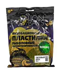 Пластилин "Флюро" инновационный ароматизированный "Тигровый орех" 600гр