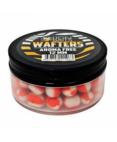 Бойлы нейтральной плавучести (Wafters) "Aroma Free" (без аромы) бело-оранж 12мм