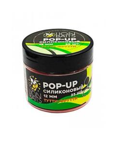 Lion Baits Бойлы плавающие Pop-Up Силиконовый "Тутти-Фрутти" 12мм (25шт)
