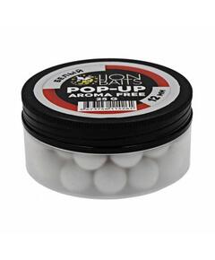 Lion Baits Бойлы плавающие Pop-Up "Aroma Free" (без аромы) белый 12 мм