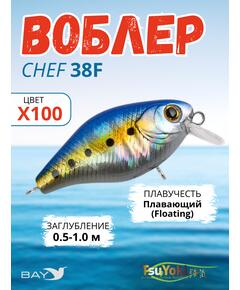 Воблер TsuYoki CHEF 38F X100