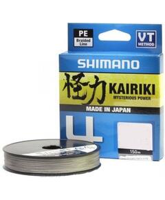Шнур плетеный SHIMANO Kairiki 4 150m 0,28mm 26,0kg Steel Gray