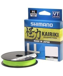 Шнур плетеный SHIMANO Kairiki 4 150m 0,23mm 18,6kg M Green