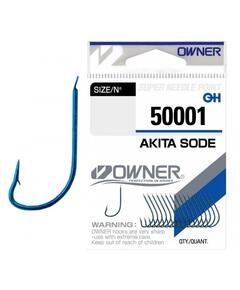 Крючок OWNER Akita Sode blue №14 17шт