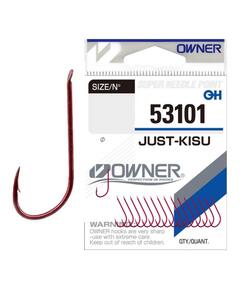 Крючок OWNER Just Kisu red №10 15шт