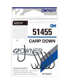 Крючок OWNER Carp Down BC №6 6шт