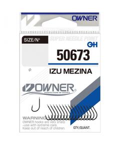 Крючок OWNER Izu Mezina black №3 14шт