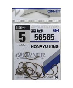 Крючок OWNER Honryu King dark brown №1 10шт