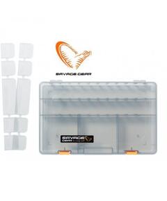 Коробка для приманок SAVAGE GEAR Lurebox 6D Smoke 36X22,5X5cm