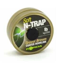 Поводковый материал KORDA N-Trap Soft Gravel 15lb 20м