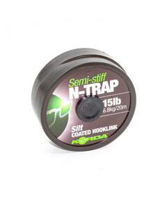 Поводковый материал KORDA N-Trap Semi-stiff 15lb Silt
