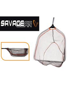 Подсачник SAVAGE GEAR Pro Folding Rubber Mesh Landign Net L 65x50cm