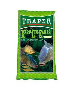 Прикормка TRAPER популярная 1 kг Карп-Линь-Карась