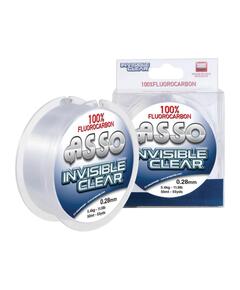 Поводочный материал ASSO INVISIBLE CLEAR 100% FLUOROCARBON 50м 0,35мм прозр.