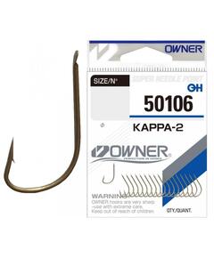 Крючок OWNER Kappa-2 brown №8 17шт