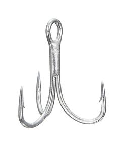 Крючки тройные Vanfook DT-58S, #1, Silver