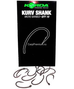 Крючок KORDA Kurv Shank №10