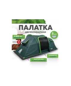 Палатка RSP Field 5 для туризма и кемпинга, зеленый