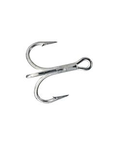 Крючки тройные Vanfook Predator Treble 3X Strong DT-68S, Silver, #2