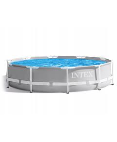 26726 Каркасный бассейн Intex Prism Frame 457 х 122 см, фильтр-насос, лестница, тент, подстилка