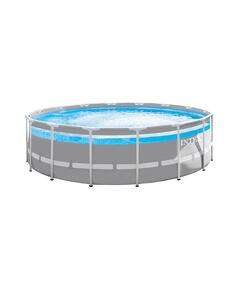 26722 Каркасный бассейн Intex Prism Frame Clearview 427 х 107 см, картриджный фильтр, аксессуары