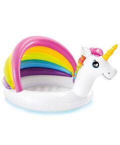57113 Детский надувной бассейн Intex Единорог 127х102х69 см, 45л, 1-3 лет