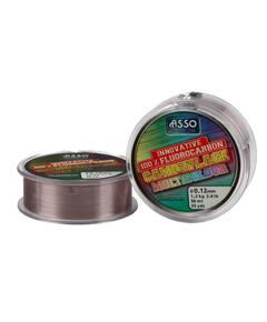 Поводочный материал ASSO CAMOUFLAGE 100% FLUOROCARBON 50м 0,26мм разноцв.
