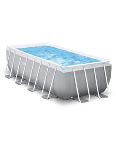 26790 Каркасный бассейн Intex Prism Frame 400 х 200 х 122 см, фильтр-насос, лестница