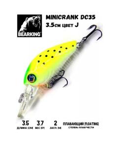 Воблер Bearking Minicrank DC35 J