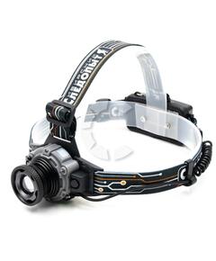 Фонарь налобный "СИБИРСКИЙ СЛЕДОПЫТ-Вольт-М", 1 LED, zoom, аккум. 220В/60/