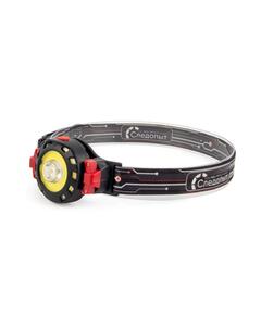 Фонарь налобный "СИБИРСКИЙ СЛЕДОПЫТ-FLASH", 1 LED+1 СОВ, аккум. 220В/100/