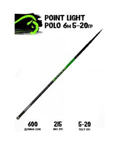 Удилище BISON Point light polo 5-20г б/к 6м 215г