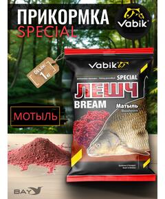 Прикормка Vabik SPECIAL Лещ Двойная Мотыль 1кг