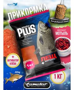 Прикормка VABIK Amatar PLUS Лещ Мотыль 1кг