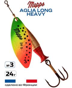Блесна Mepps Aglia Long Heavy 3 Tiger (E50)