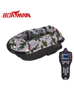 Прикормочный кораблик Boatman Vulcan GPS Camo