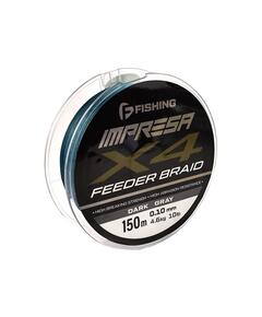 Шнур F-FISHING Impresa Braid PE X4 Feeder 150м Dark Grey 0,10мм 4,6кг/10lb